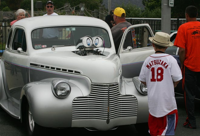 A classic car show was held at Nantasket Beach in Hull Sunday.