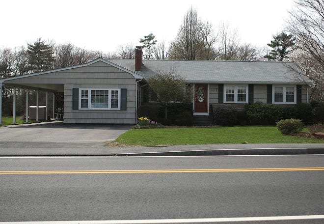 A house at 222 Elm St. in East Bridgewater, where police broke up a teen party Feb. 20, 2010.