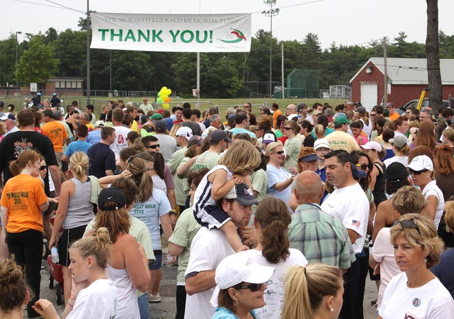 The fourth annual fundraiser Molly Walk was held Sunday, June 20, 2010, beginning at Marshfield High School.