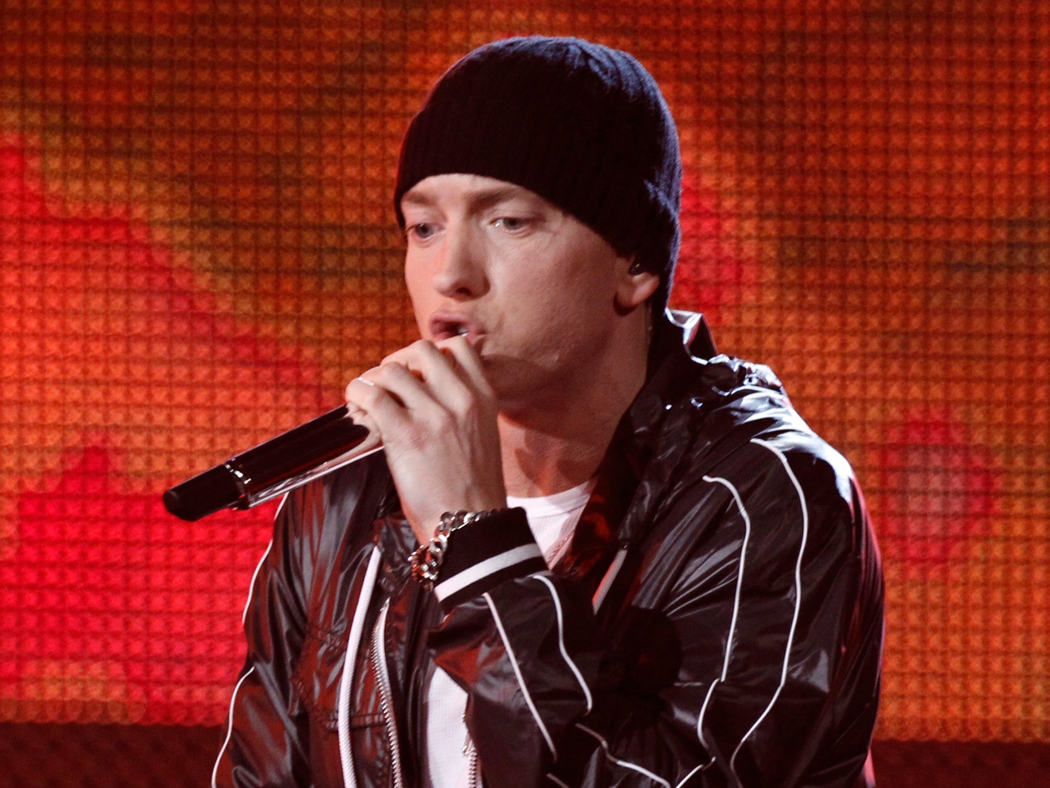 Rapper Eminem reasserts his core values