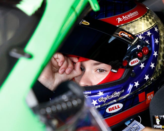 Danica Patrick looks to continue making progress in her fourth NASCAR Nationwide Series race Saturday at New Hampshire Motor Speedway.