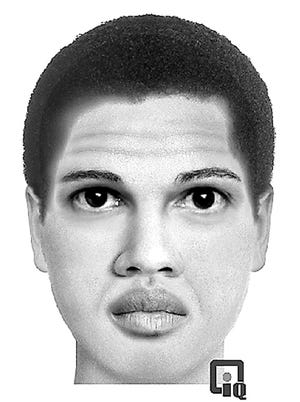 A composite sketch released by Jackson Police shows the suspect in an armed robbery Monday.