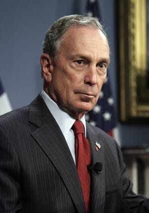 New York City mayor Michael Bloomberg.