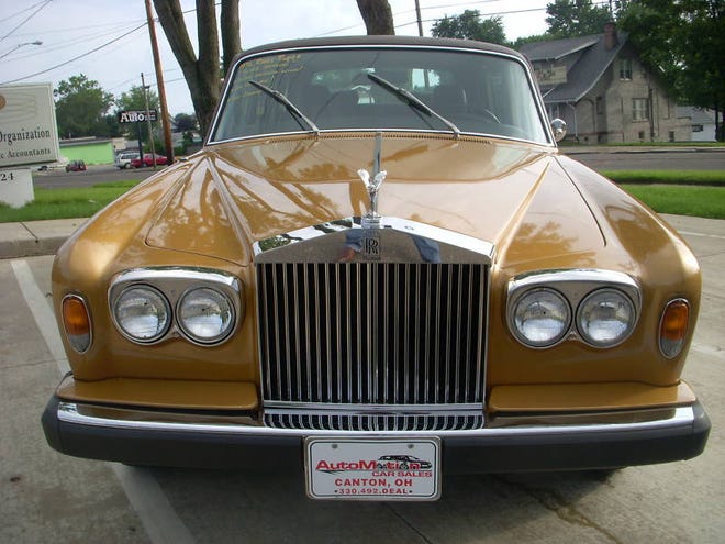 Local used car dealer Jim Armatas has attracted some attention with a rather unique used car — a 1976 Rolls-Royce with 31,000 original miles.