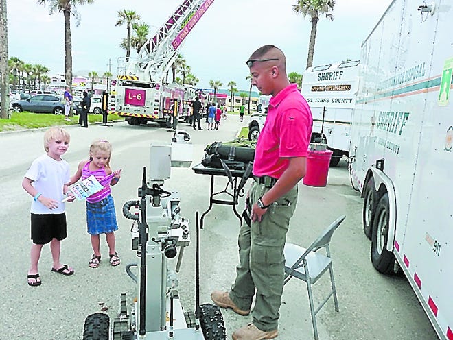 Lots of good food was available at last year's gathering at the St. Augustine Beach pier.
