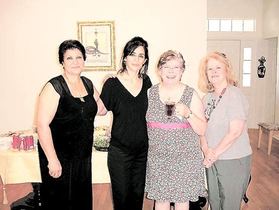 From left, Tooba Shahriari, Roohi Jaberi, Jane Griffiths, and Dale Fores.