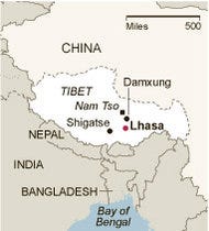 China’s government invested $3 billion in Tibet last year.