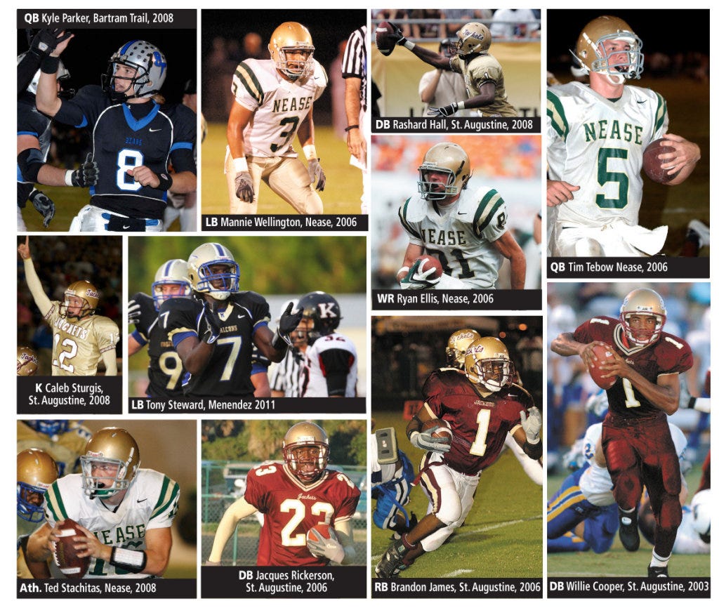 AllDecade football Heisman winner, AllAmerica selection lead team