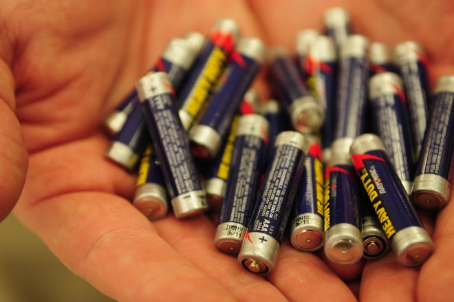 Dick Van Luyn, owner of battery plus, will be sending 10,000 triple A batteries to service members overseas.