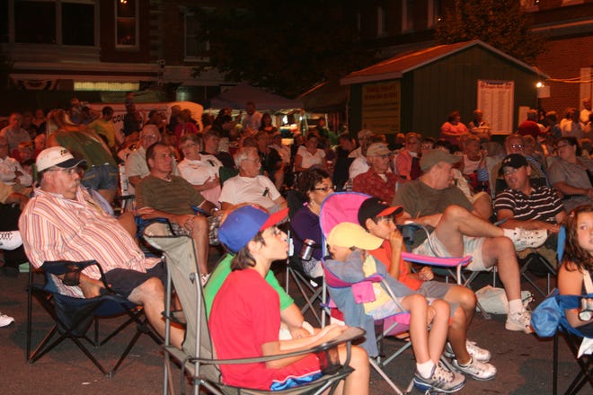 Young and old alike enjoyed the unofficial opening of Old Home Week late Sunday night. Participants listened to the sounds of the Greencastle-Antrim Alumni Band, reconnected with friends and even got to see a streaker.