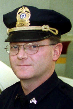 Former Brockton police Sgt. Lon Elliot in 1999.