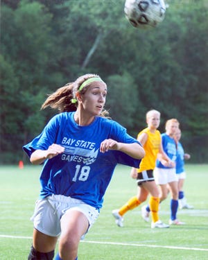 Joy Santarelli, a junior-to-be at Hamilton-Wenham Regional High School, is having one busy summer of soccer. She recently tried out for his Massachusetts Youth Soccer Association District 5 select all-star team, while also helping the Northeast in the Bay State Games.