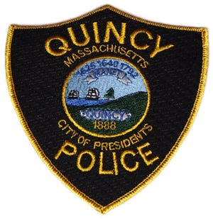 The Quincy Police Department's patch.