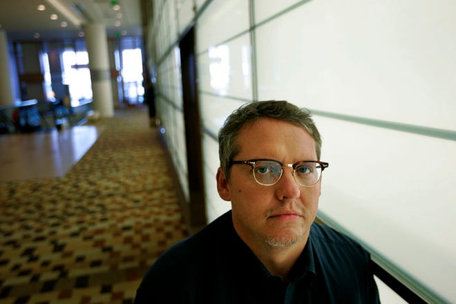 Adam McKay, writer-director, in San Diego, July 23, 2010. McKay and Will Ferrell, the minds behind "Talladega Nights: The Ballad of Ricky Bobby," collaborate in the action comedy "The Other Guys," set to open Aug 6. in theaters.