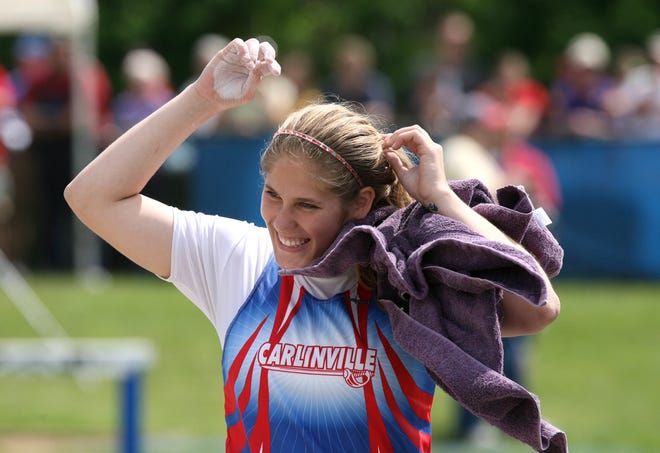 05232010track2.jpg
Carlinville junior Kelsey Card had plenty to smile about Saturday after her performance in the shot put and discus throw.
T.J. Salsman/The State Journal-Register
s/untoned/0523
