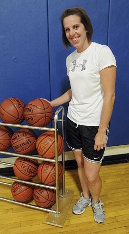 Monika O'Clair/Democrat photo 
Karen Malsbenden is the new Spaulding High School girls basketball coach.