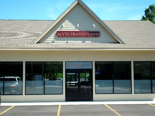 Accelerated Fitness is located at 153 North St. in Lexington.