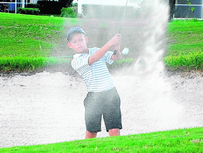 Fourth-grader Dean Badger won his age division in six of eight tournaments 
in the U.S.Kids Tampa Summer Tour. He also won his age group in all three 
events he entered in the Greater Sarasota Junior Golf Association. Dean does almost everything left-handed, except baseball and golf.