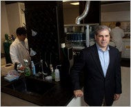 Joseph A. Yanchik III, chief executive of Aileron Therapeutics, which is developing a new drug technology called stapled peptides.