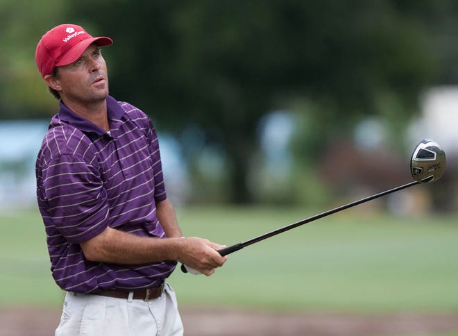 Jason Regan shot a 2-under 70 at the Ocala City Amateur on Saturday to share the lead with Austin Padova.
