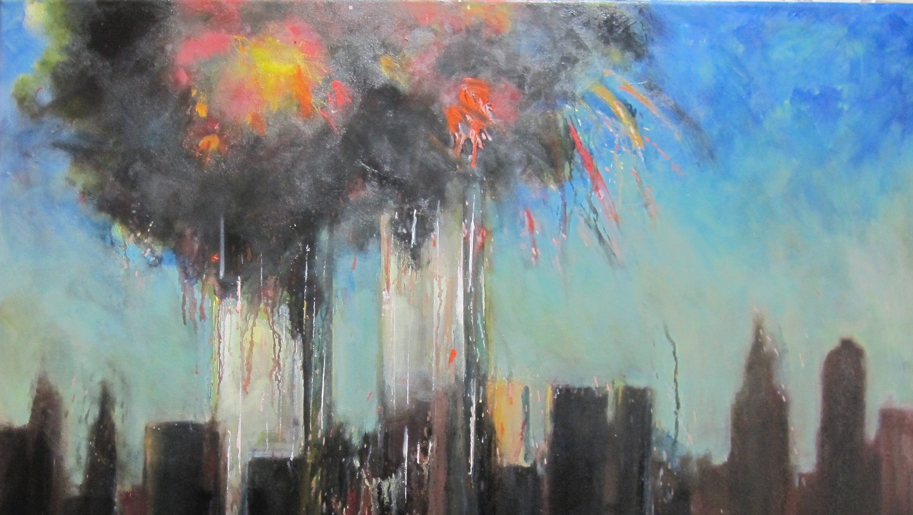 UNF art professor remembers 9-11 with display at Student Union