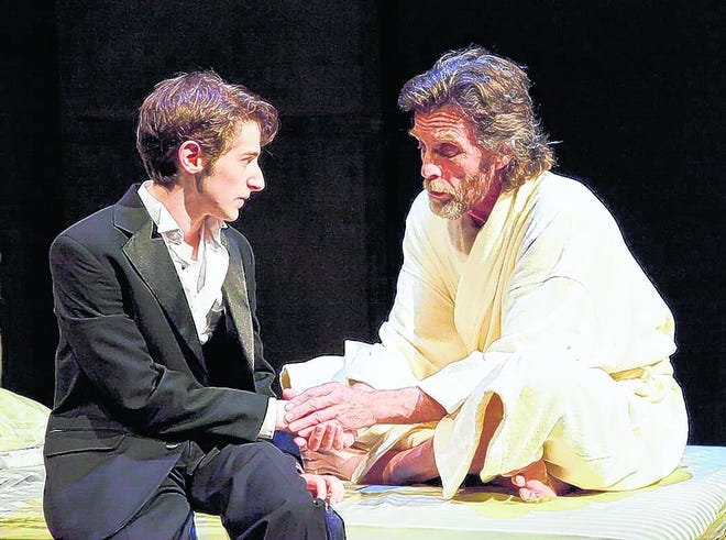Noah Robbins, left, and John Glover in "Secrets of the Trade."
&M COMPANY