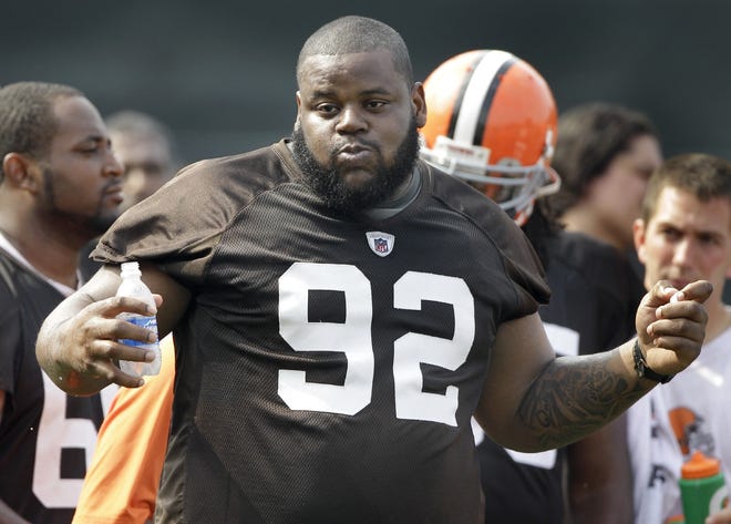 Browns nose tackle Shaun Rogers could be providing the Browns with much-needed help on the line when Cleveland travels to Tampa Bay for its season opener Sunday. Rogers has yet to play this preseason.