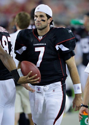Former first-round selection Matt Leinart spent the past two seasons as Kurt Warner's understudy. He was released by the Cardinals on Saturday.
