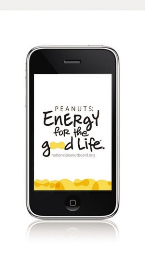"Trump the Slump" with the new Peanuts: Energy for the Good Life(R) iPhone(R) app. For more information or to download the iPhone app, visit iTunes or go to http://www.nationalpeanutboard.org/iphoneapp.php. (PRNewsFoto/National Peanut Board)