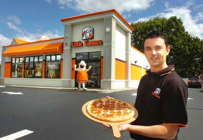Pat O’Connell is the co-owner of a new Little Caesars that has opened in Stoughton.