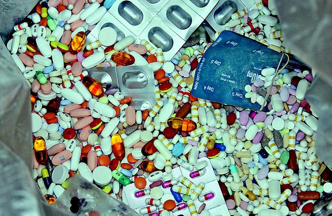 Michigan State Police collected over 30 pounds of unwanted prescription medications during a four hour period on Saturday partnering with the Drug Enforcement Administration to remove these potentially harmful products from circulation.