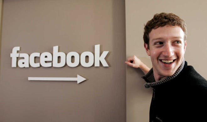 Facebook.com founder Mark Zuckerberg at Facebook headquarters in Palo Alto, Calif.