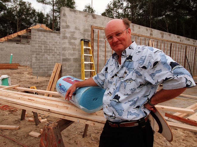 Gainesville developer Howard Wallace is shown in this file photo from Jan. 7, 1998.