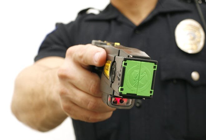 The TASER X26 Electronic Control Device (ECD) used by local and area law enforcement agencies.