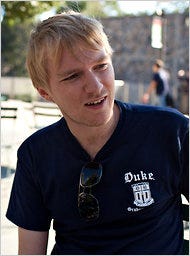 Lukas Zidella, a German student at Duke, said a scandal like the one at Duke would not be a big deal in his country.