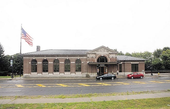 The Railroad Playhouse in the City of Newburgh, NY on Friday, July 23, 2010. The former West Shore Train Station with a cafe and performance space is scheduled to open in the fall. CHET GORDON/Times Herald-Record