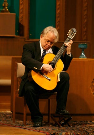 Russel Brazzel will help kick off the Springfield Classical Guitar Society’s season Saturday at Faith Evangelical Lutheran Church.