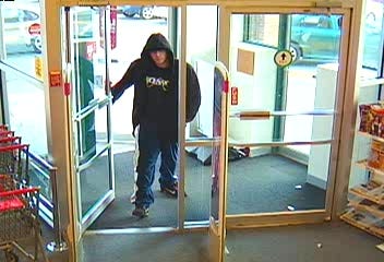 Security footage from an Ashland CVS Pharmacy that was robbed on Saturday.