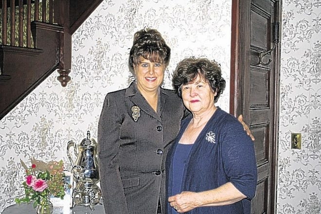 Stacy Brescia-Spreer, Bicentennial chairwoman, and her mother, Phyllis Brescia, co-chaired the tea party.
