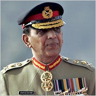 Gen. Ashfaq Parvez Kayani, military chief.