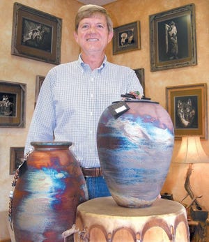 CHIEFTAIN PHOTOS/MATT HILDNER -- Scott Tipton, who is running to unseat U.S. Rep. John Salazar, D-Colo., also owns Mesa Verde Pottery in Cortez.