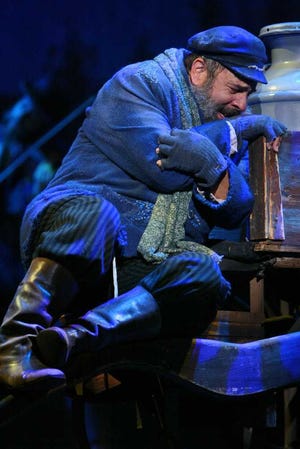 Village milkman Tevye, as portrayed by award-winning actor John Preece in his ninth national touring production of “Fiddler on the Roof,” is heartbroken and disenchanted after Cossacks conduct a pogrom against his tiny Jewish community of Anatevka in 1905 Tsarist Russia.\n