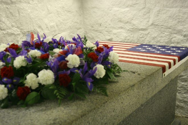 President Lyndon B. Johnson issued a declaration that all deceased presidents be honored on their birthday with a wreath laid on their tomb. A ceremony commemorating John Adams' 275th birthday was held at the Church of the Presidents on Friday, Oct. 29.