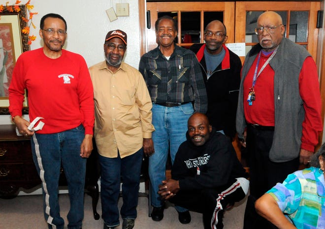 Part of the crew who helped out during the Union Baptist Church 5th annual Thanksgiving dinner.