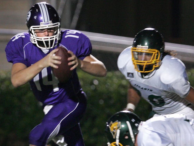 Gainesville quarterback Ryan McGriffleads the hurricanes into the playoffs.