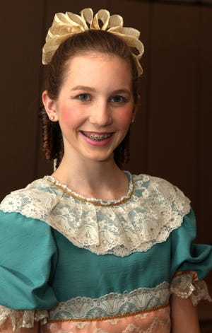 Grace Houghton of Duxbury plays Clara in the Jose Mateo Ballet Company's production of "The Nutcracker."