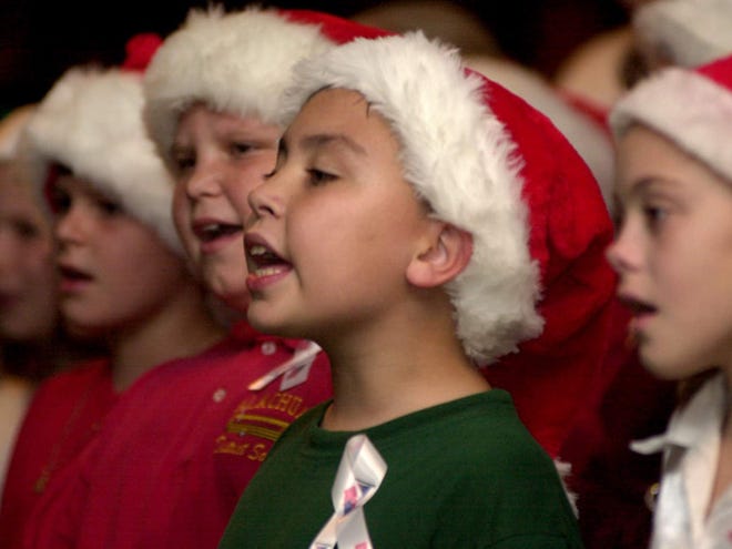 Upcoming holiday performances and events include carols at the annual Tree Lighting Ceremony on Saturday.