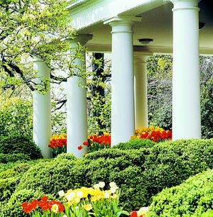 The White House Rose Garden is one of the world’s most famous gardens. Located adjacent to the Oval Office, it is the scene of announcements, bill signings, and diplomatic ceremonies.