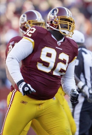 ALBERT HAYNESWORTH won't get paid for the rest of the season after the Redskins suspended him for four games.