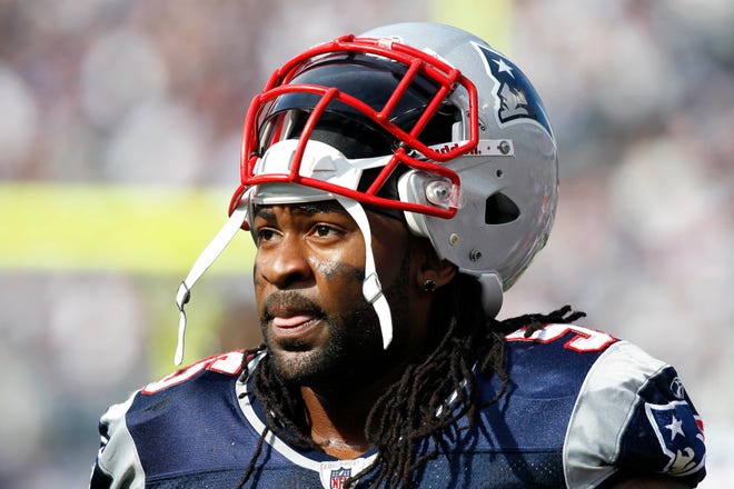 Patriots linebacker Brandon Spikes was suspended for the rest of the season. The Associated Press
